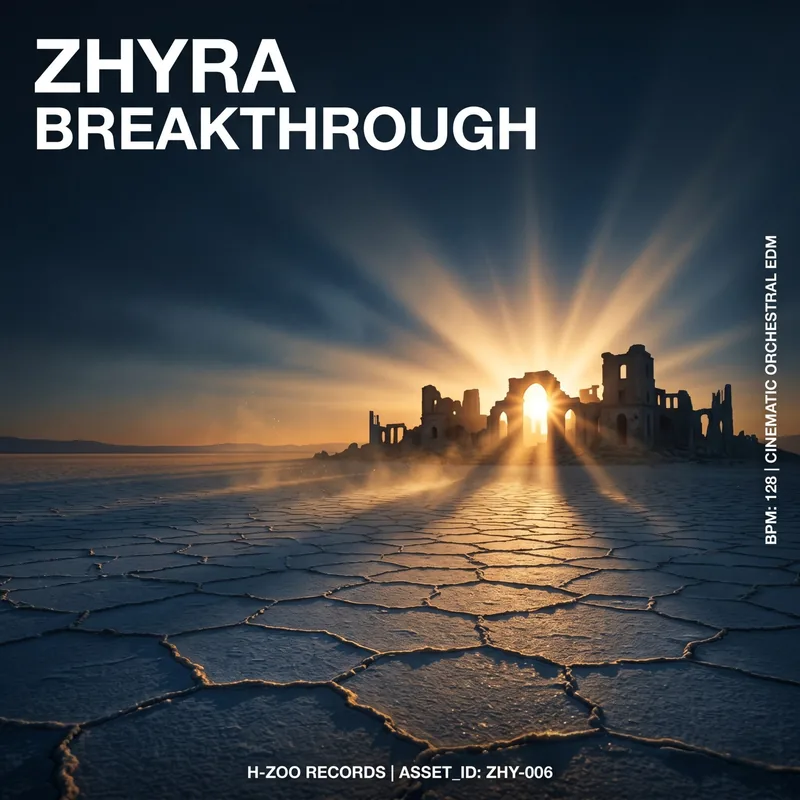 BREAKTHROUGH — ZHYRA jacket art
